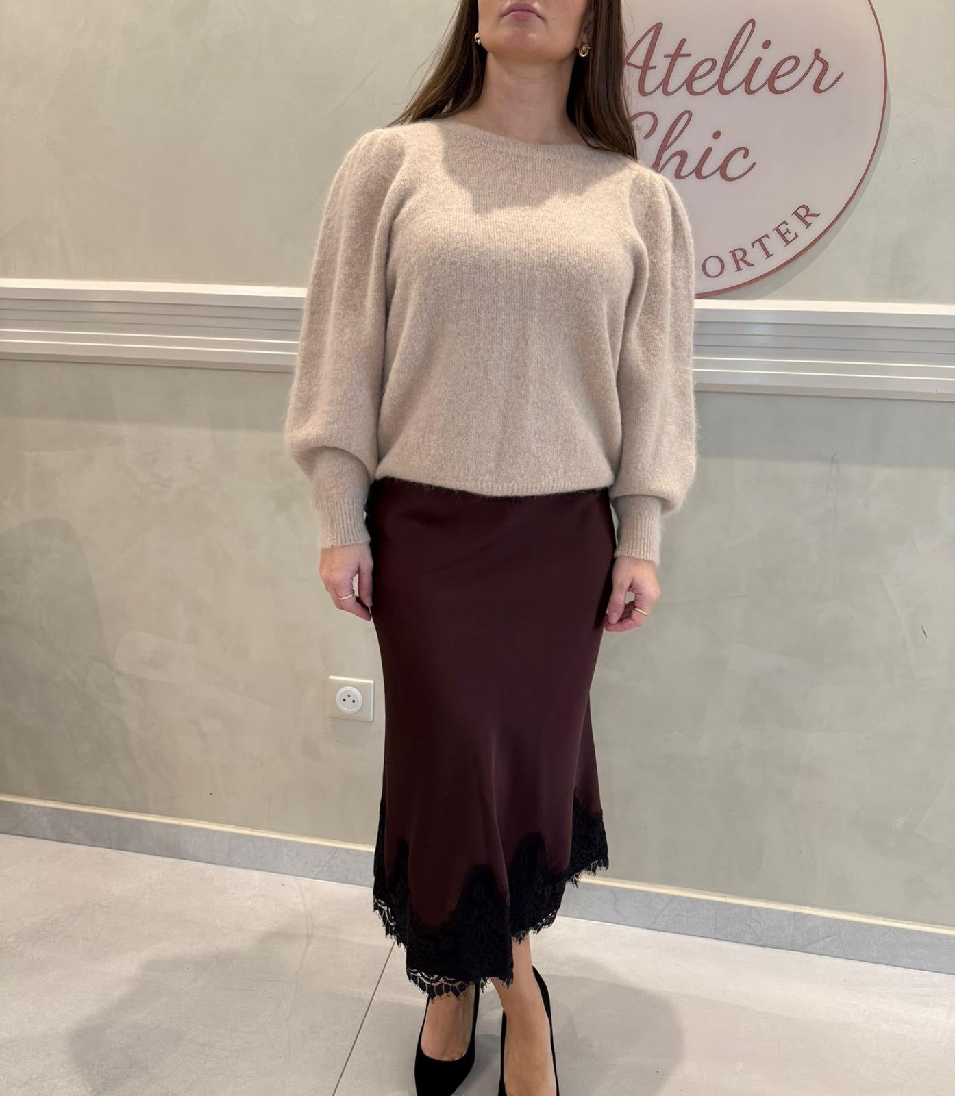 Pull beige