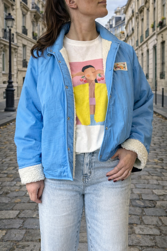 Veste réversible polaire