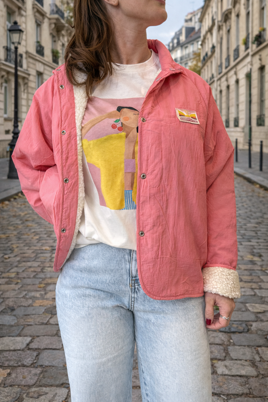 Veste réversible polaire