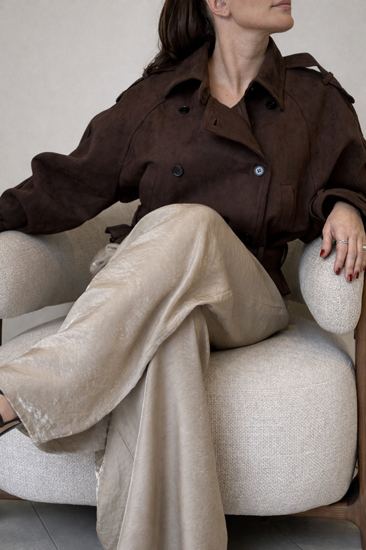 Trench suédine - Manon