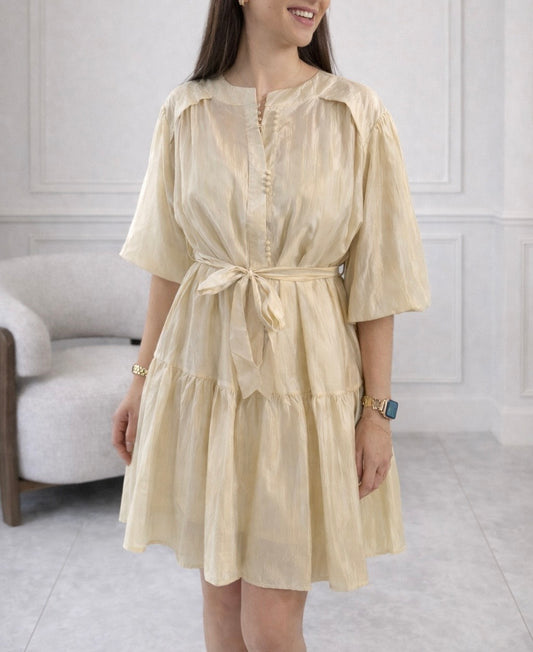 Robe beige - Miranda