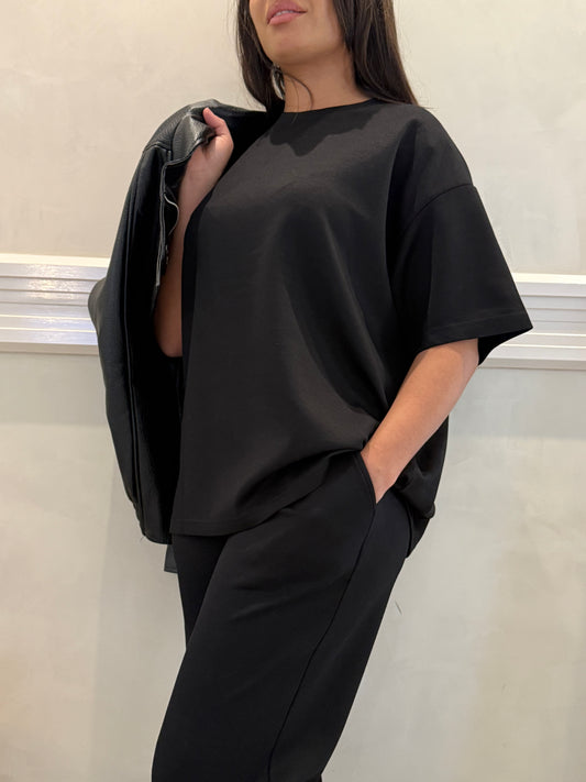 Ensemble oversize noir - Kamélia