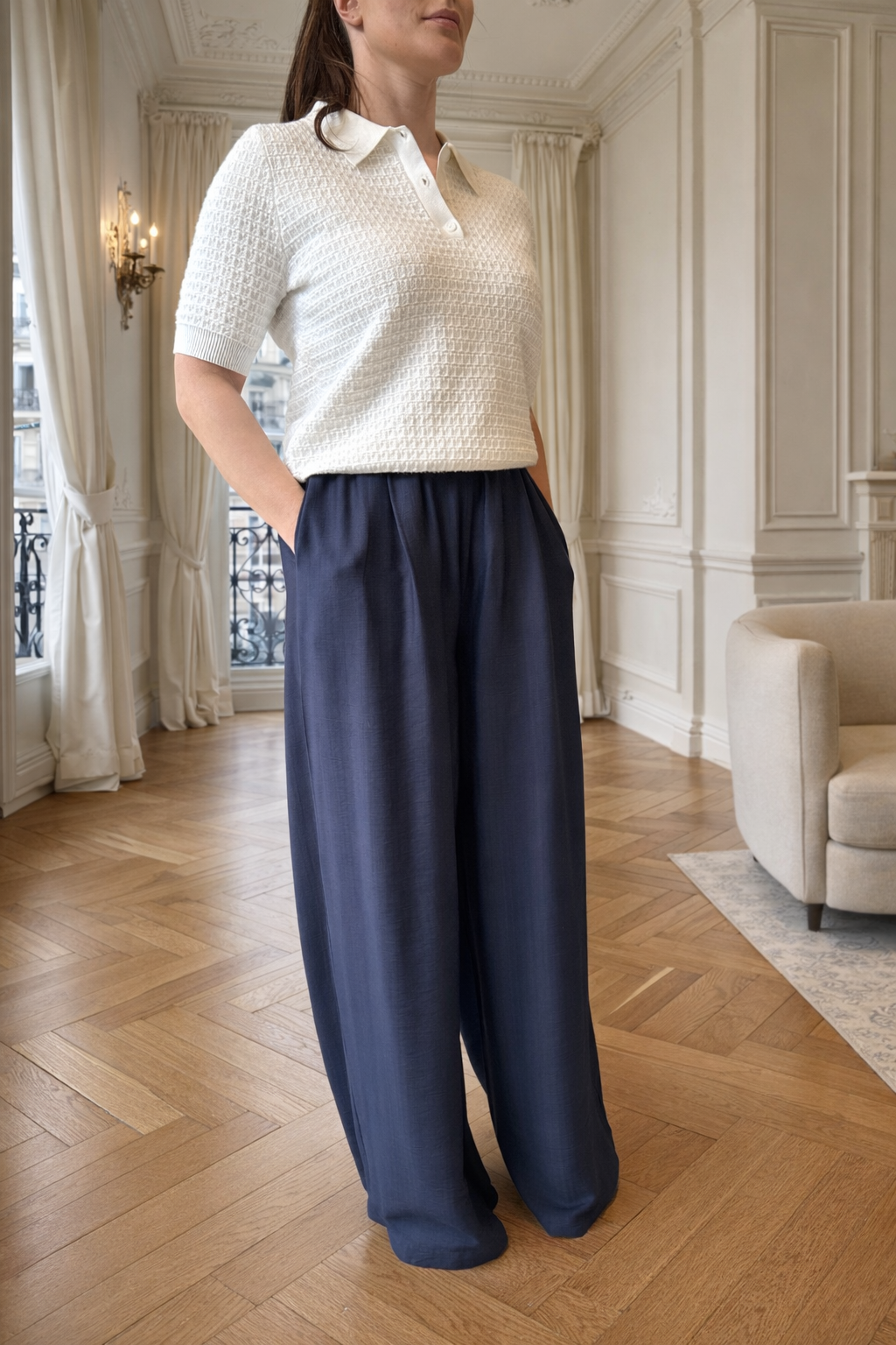 Pantalon - Azur