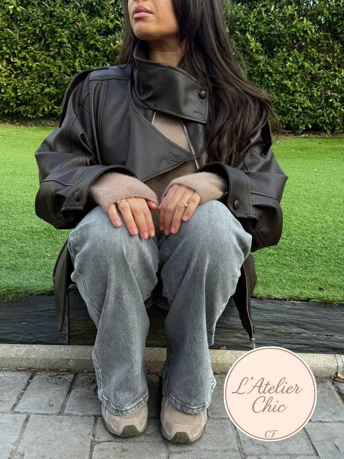 Veste simili cuir