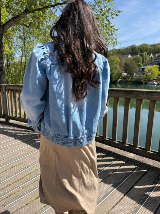 Veste en jeans- Serena