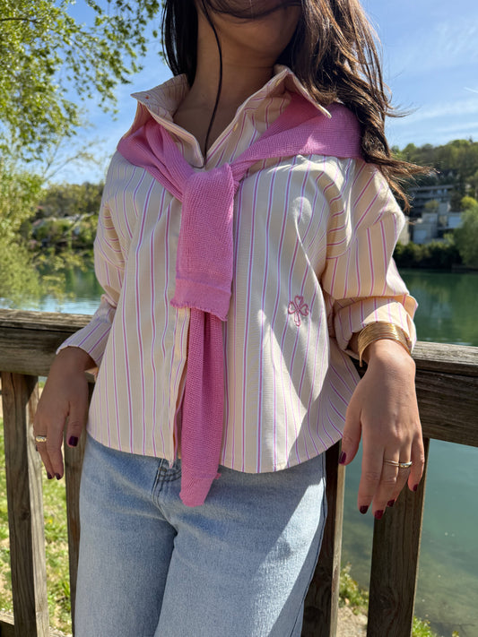 Chemise lila